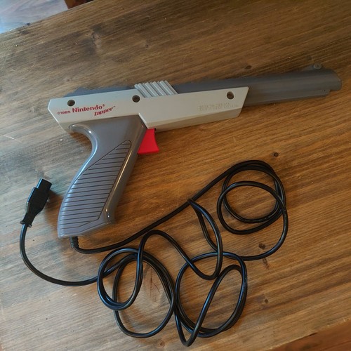 Nes zapper lightgun grau - zapper,