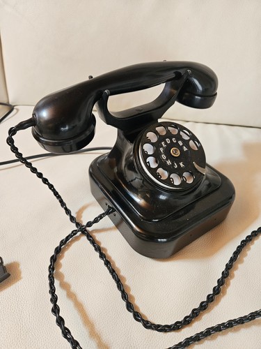 Antikes telefon mit - telefon,