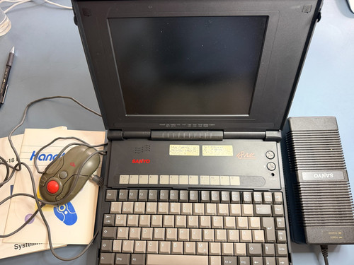 Sanyo vintage laptop mbc - vintage, mbc-18nl8