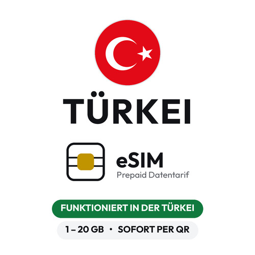 Esim türkei funktioniert vor - esim,
