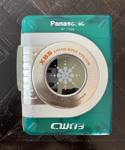Panasonic cw03 tragbarer - panasonic, rq-cw03